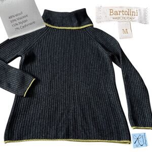 Bartolini Wool/Cashmere Blend Turtleneck Sweater Sz M
